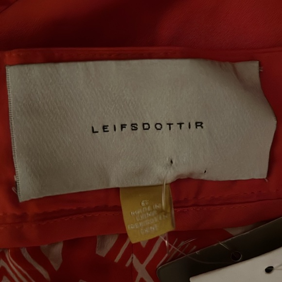 NWT Anthropologie Leifsdottir Silk Flare Wide Leg Pants - Picture 6 of 7